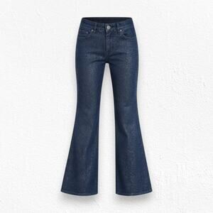 Joe’s Jeans Dark Wash Shimmer Low Rise Bootcut Honey Flare Denim Jeans Size 29